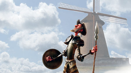 'Las aventuras de Don Quijote de La Mancha'