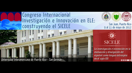 SICELE: Congress on research and innovation in Spanish as a second language