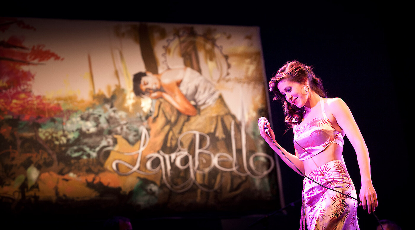 Lara Bello at the second annual 'European Month of Culture'