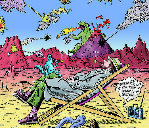 Spanish Comic Artist Miguel Brieva On Tour