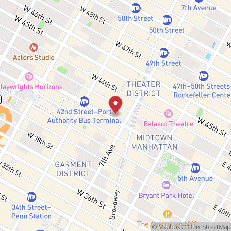 Venue map