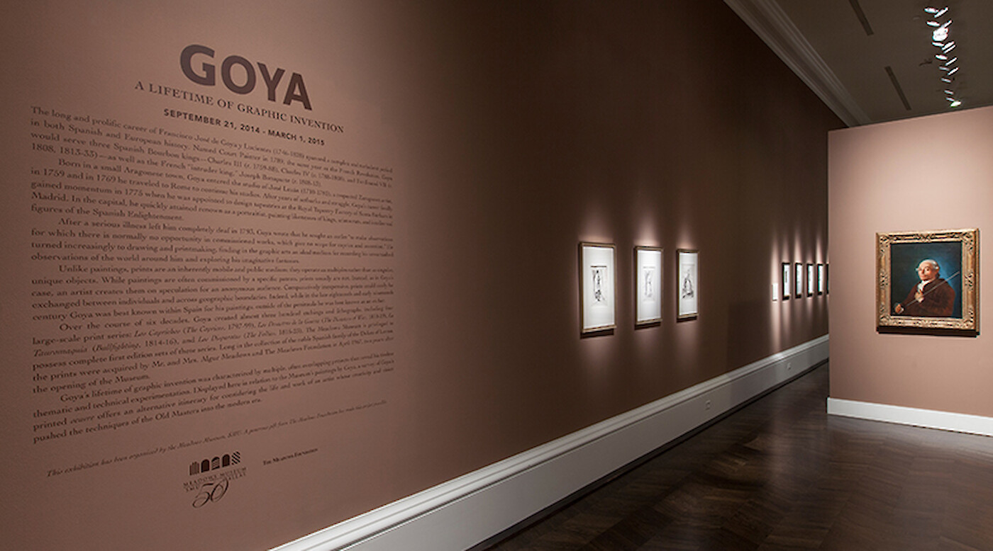 Curating Goya