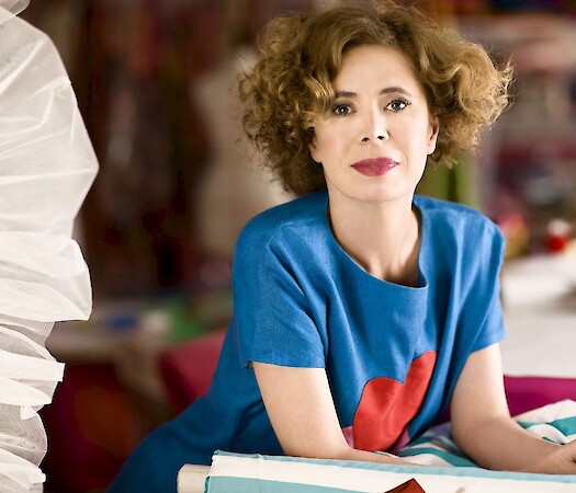 Agatha Ruiz de la Prada in conversation with Ariele Elia and Elizabeth Way