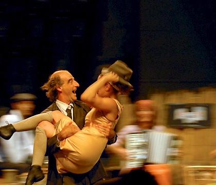 KulturFestNYC: Circus Klezmer's Adrian Schvarzstein in The Bed and Blisham