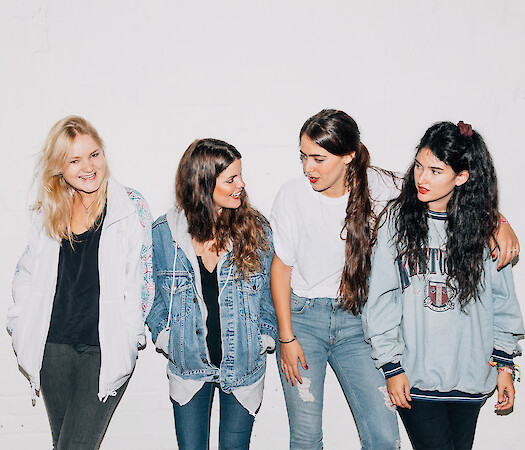 Hinds 2016 U.S. Tour in Los Angeles