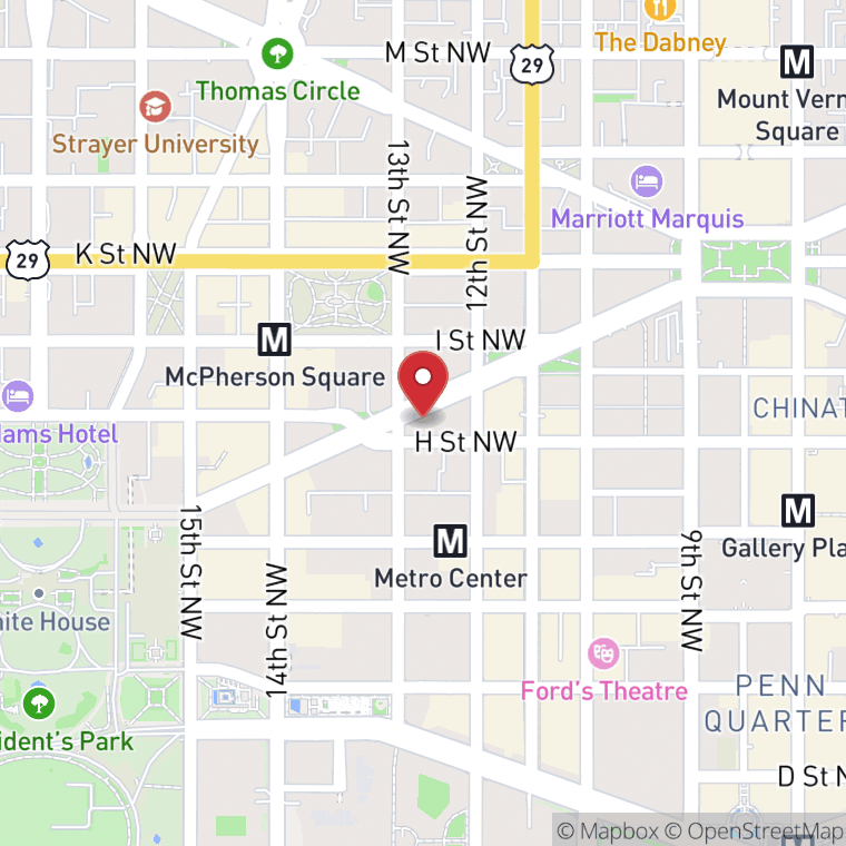 Venue map