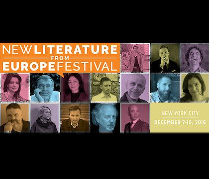 Martí Sales and Cristian Crusat at New Literature From Europe Festival