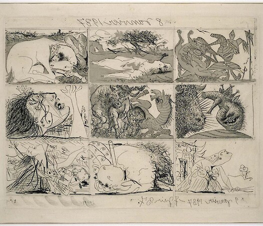 Picasso’s Dream and Lie of Franco: The Spanish Civil War in Print