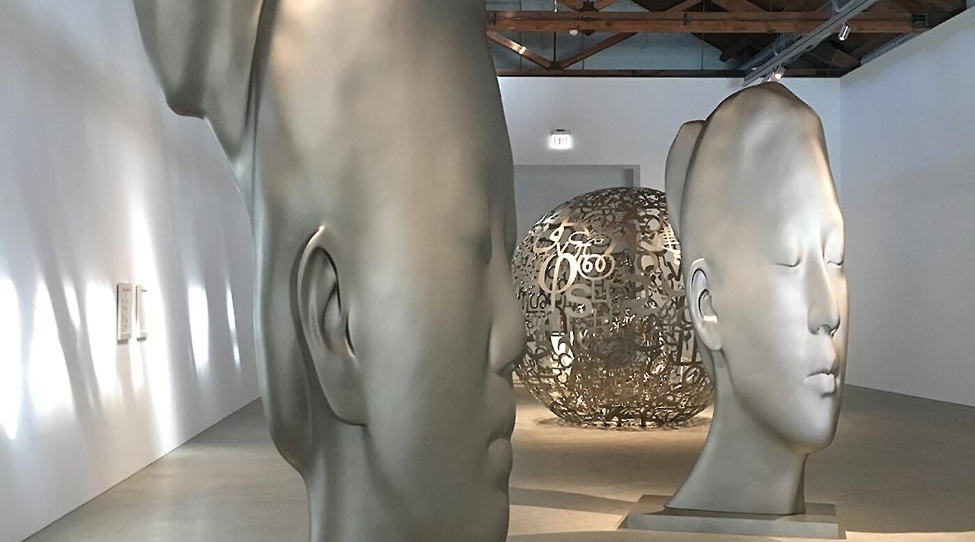 Jaume Plensa at Richard Gray Gallery