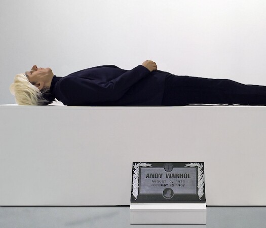 Here Died Warhol by Eugenio Merino