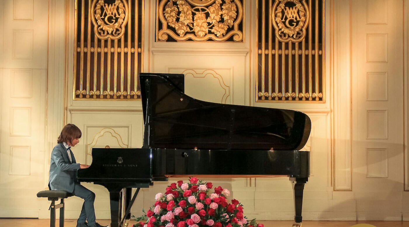 Pelayo Garrido at the Golden Classical Music Awards