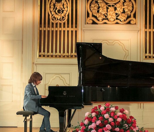 Pelayo Garrido at the Golden Classical Music Awards