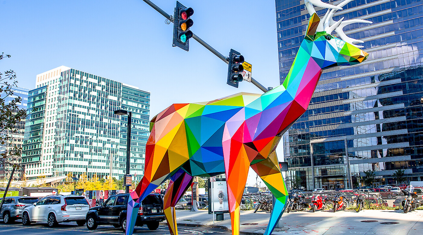 Air Sea Land by Okuda San Miguel