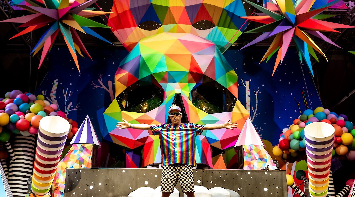 Kaos Garden by Okuda San Miguel with Paco Osuna