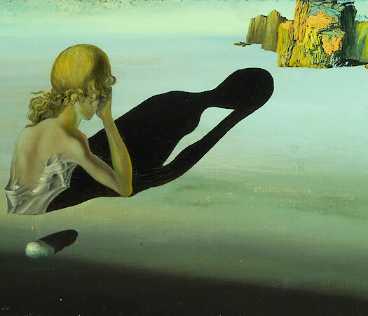 Salvador Dalí, guest of honor at the Detroit Institute of Arts