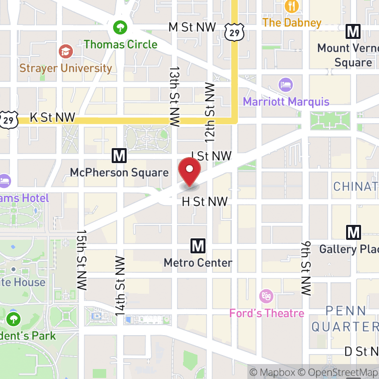 Venue map