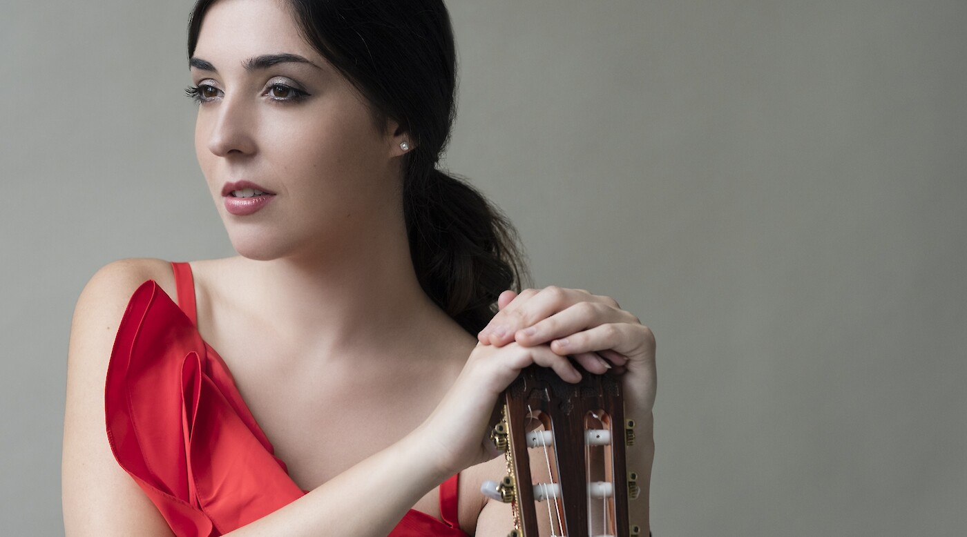 Andrea González Caballero at the 2021 Iberoamerican Online Guitar Festival