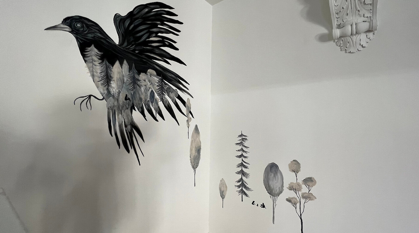 Not Your Regular Wall: Celebration by Adolfo Serra