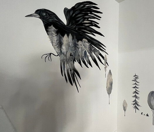 Not Your Regular Wall: Celebration by Adolfo Serra