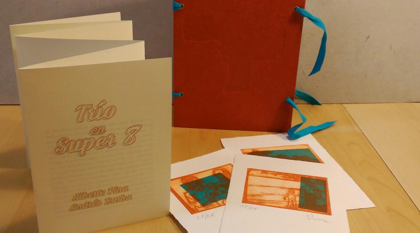 Artists' books by Andrés Barba and Alberto Pina