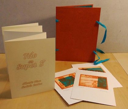 Artists' books by Andrés Barba and Alberto Pina