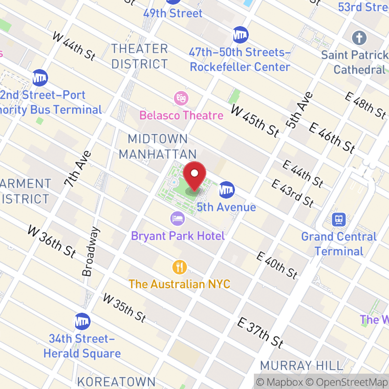 Venue map