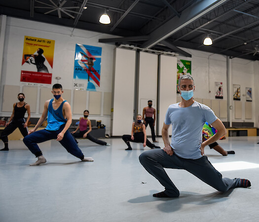 Gustavo Ramírez Sansano at Ballet X Summer Series 2022
