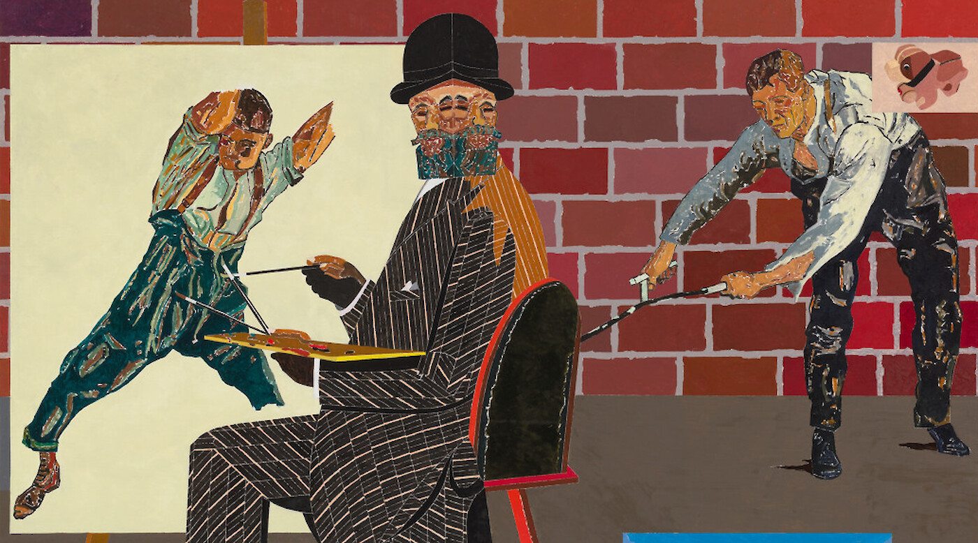 Eduardo Arroyo at the Marlborough