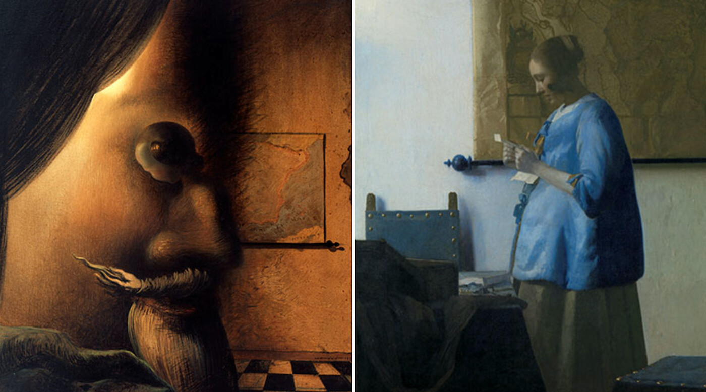 Dalí/Vermeer: A Dialogue