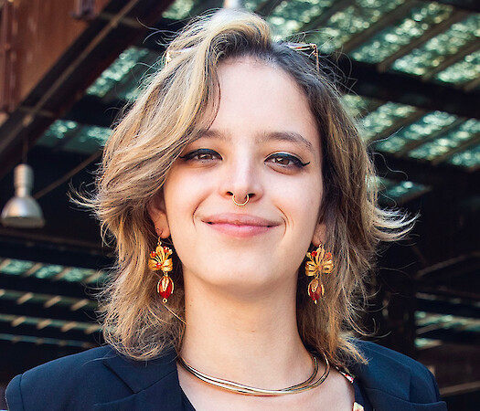 Elizabeth Duval in Chicago with Bel Olid
