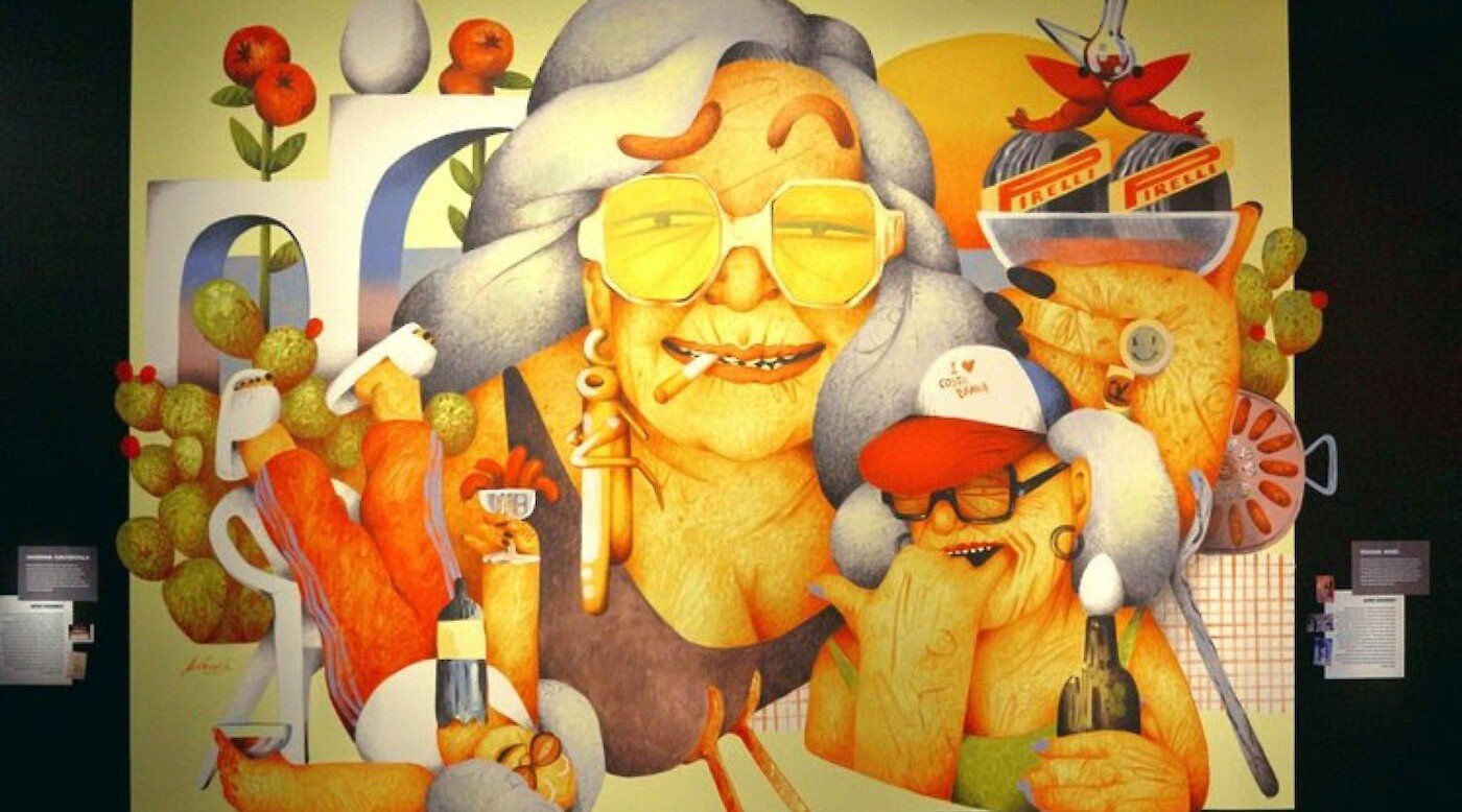 Maria Capdevilla at Outside In: New Murals Inspired by Dalí